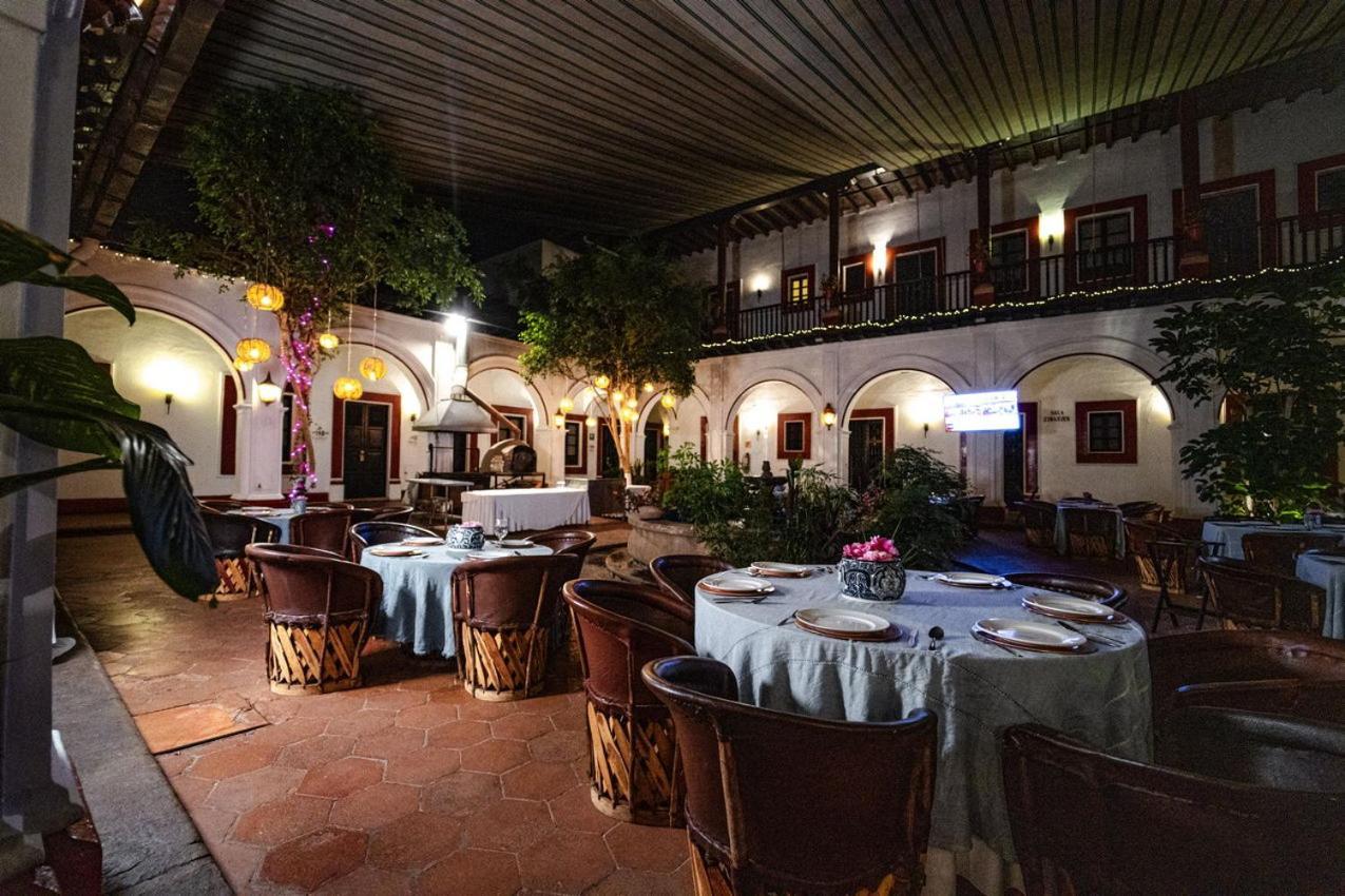 Best Western Plus Posada De Don Vasco Pátzcuaro Exterior foto Restaurant in the hotel